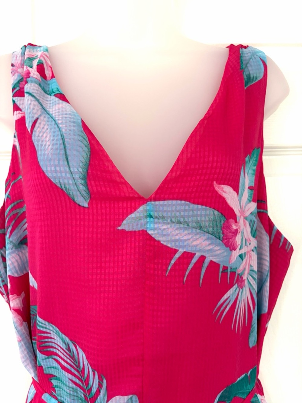 Tommy Bahama Maxi Dress La Brisa Blooms Sleeveless Maxi Dress Pink Floral New XL - Picture 7 of 16